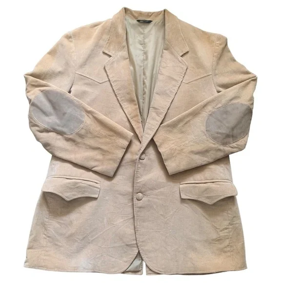 Pioneer Wear Made In The USA Vintage Corduroy Blazer With Elbow Patches - Picture 5 of 13
